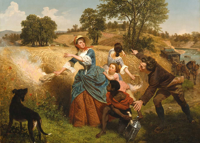 Mrs. Schuyler Burning Her