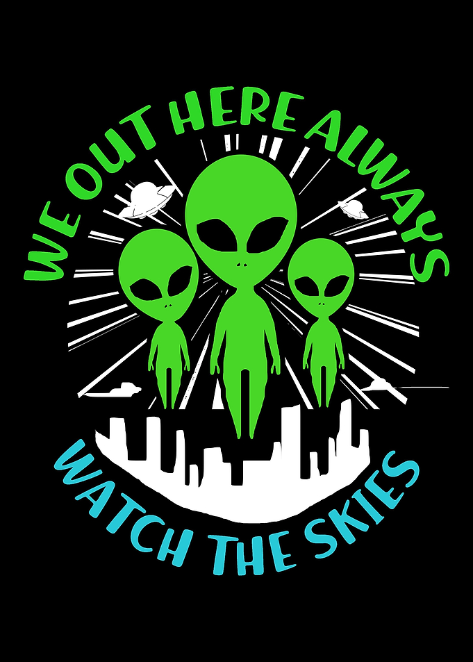 Aliens Gift Ufo Space Sauc
