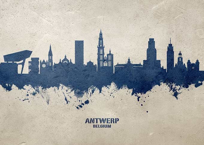 Antwerp Skyline Belgium