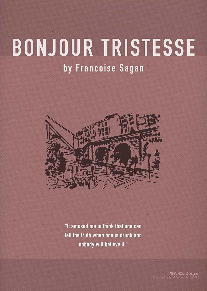 Bonjour Tristesse Book Art