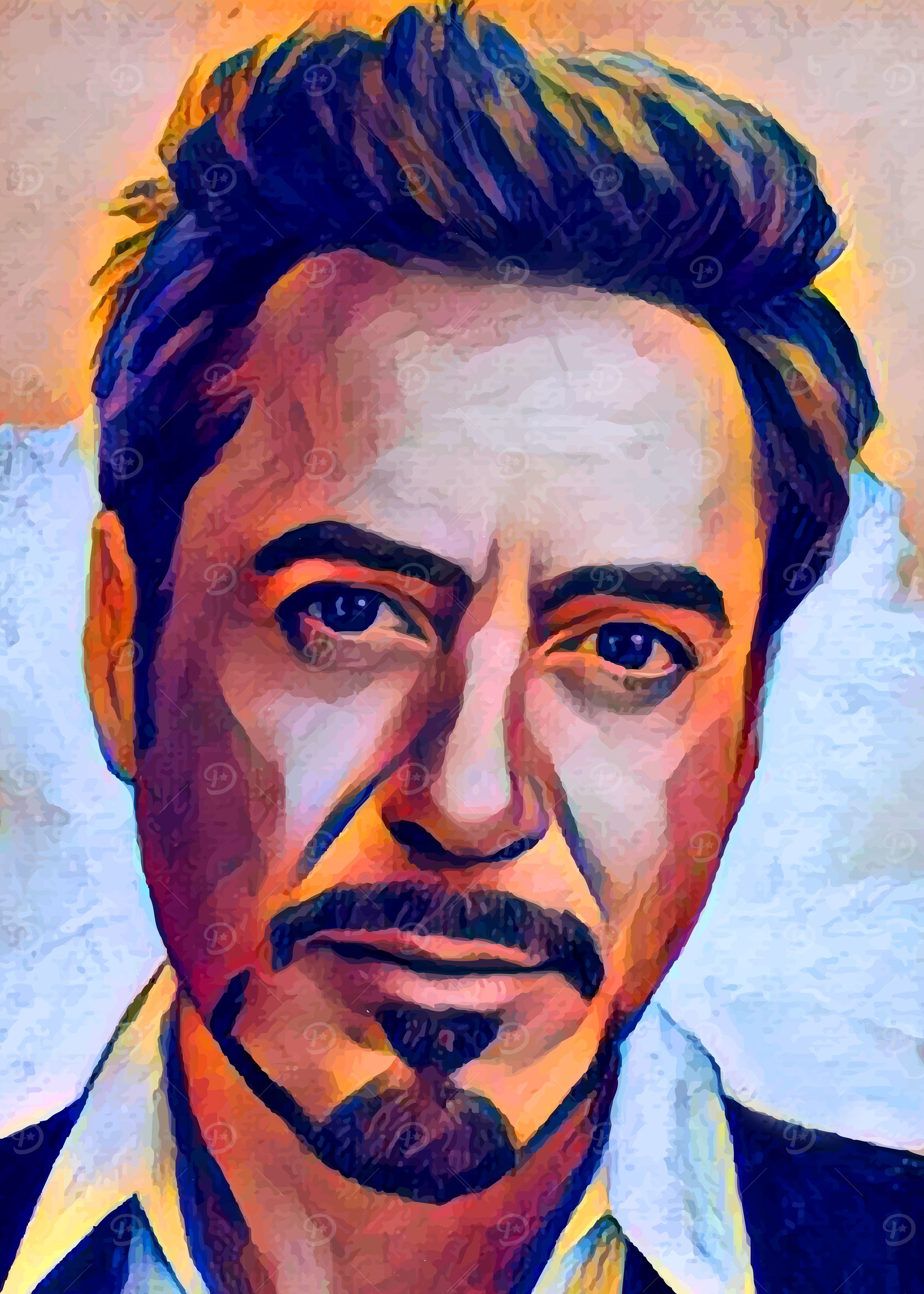 Robert Downey Jr Portrait
