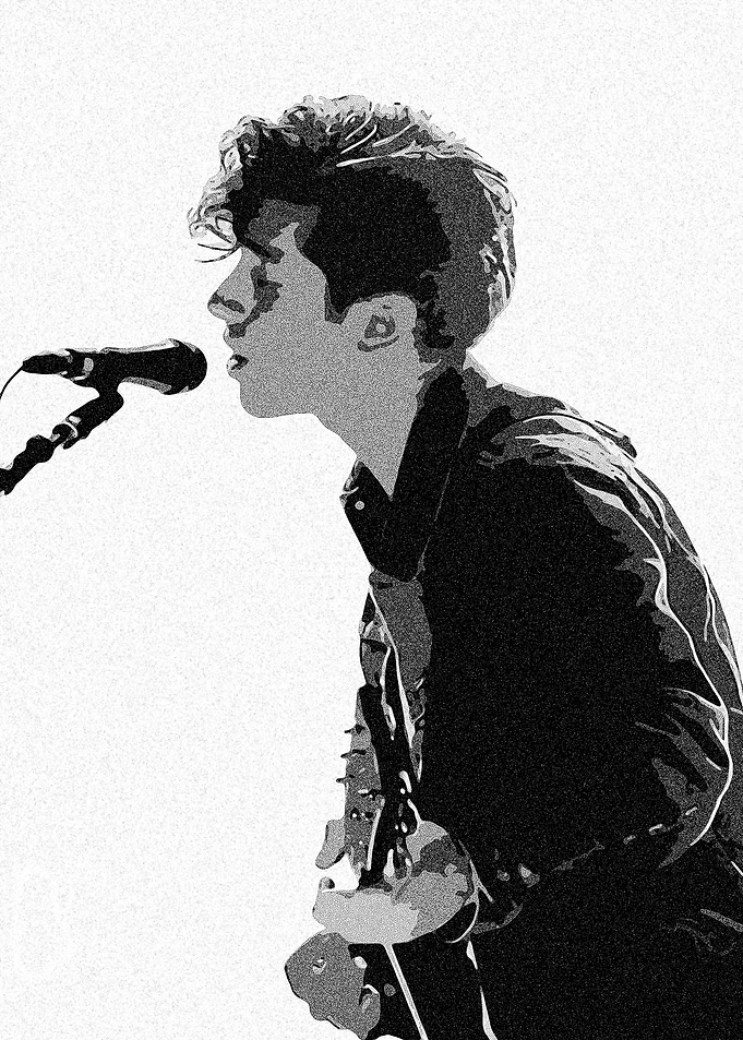 Alex Turner singing