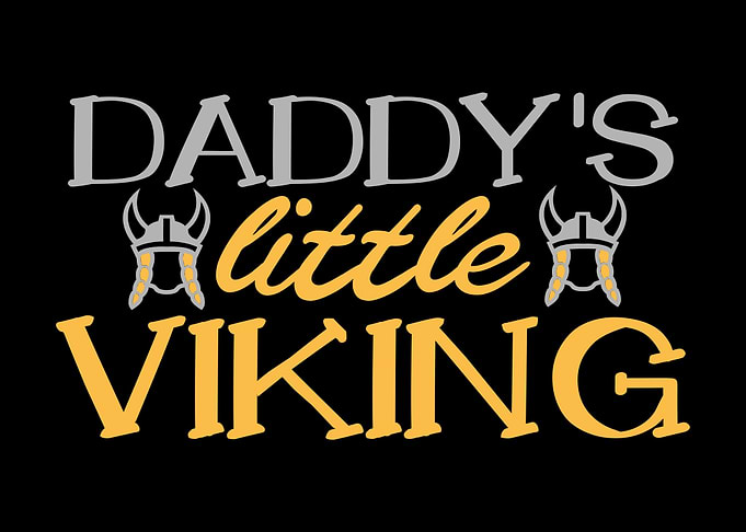 Daddys Little Viking Dad