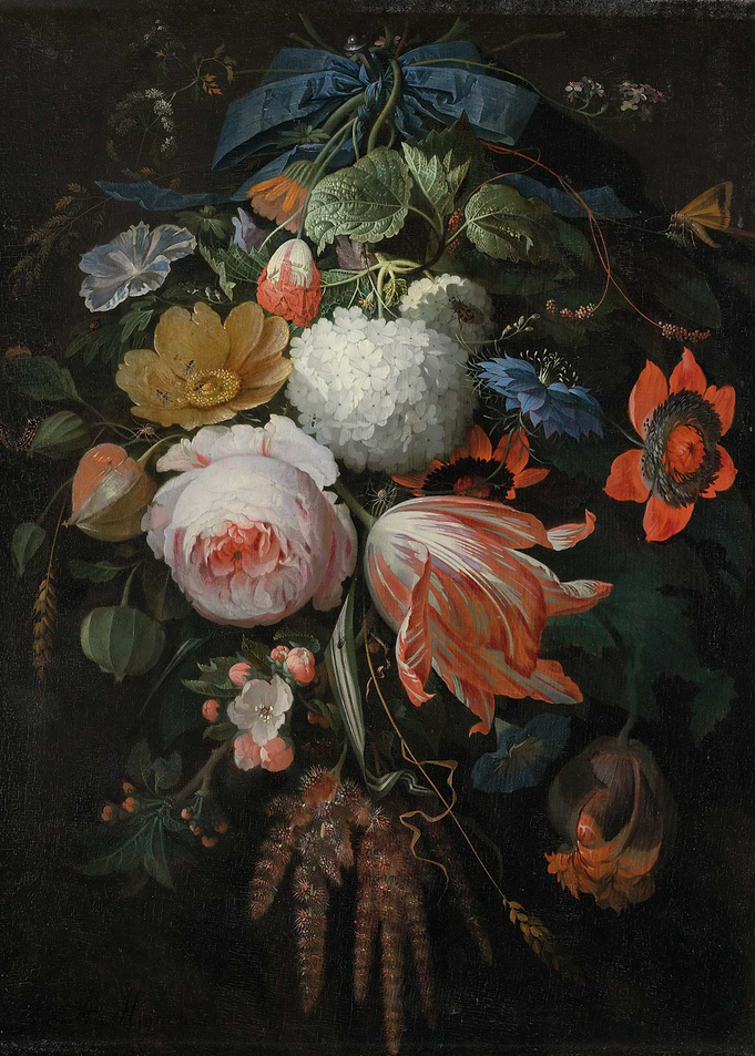 A Hanging Bouquet of Flowe