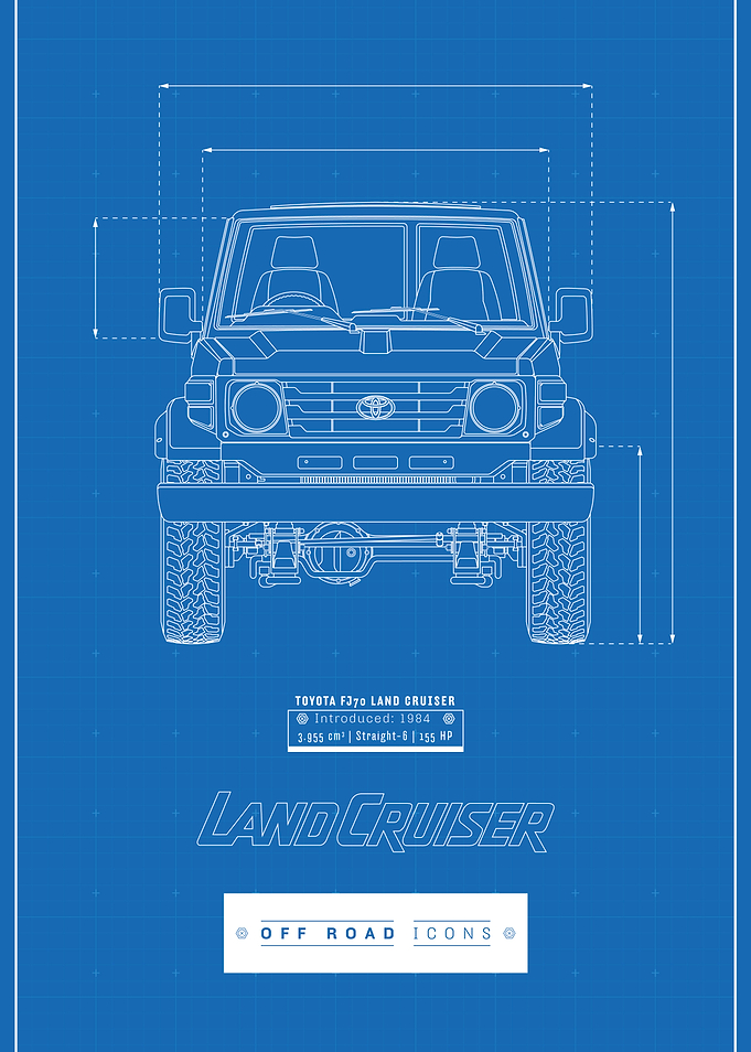 FJ70 blueprint