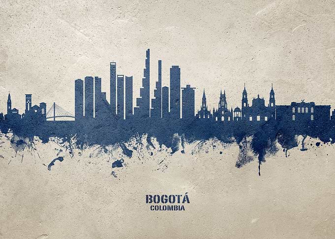 Bogota Skyline Colombia