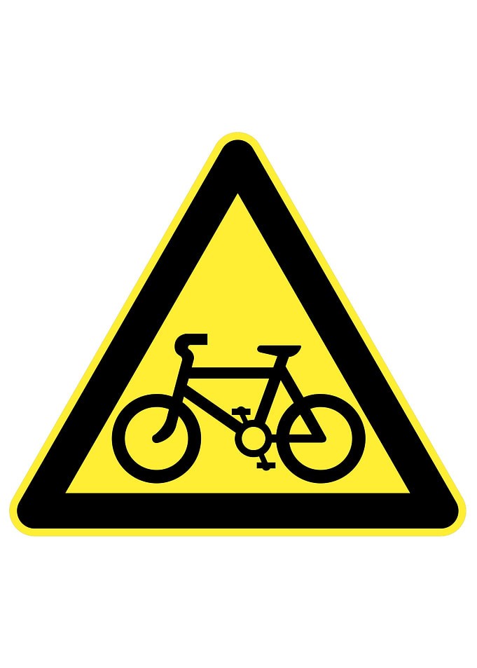 Chinese Sign Bicycle