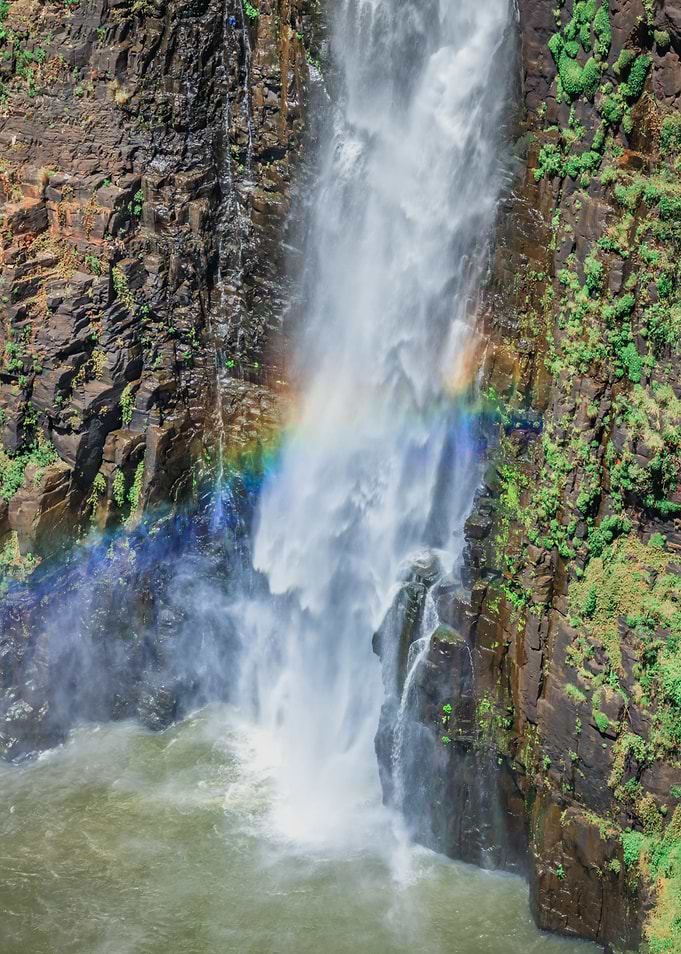 Large waterfall