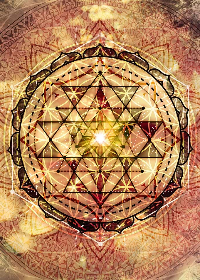 Irradiated Sage sri yantra