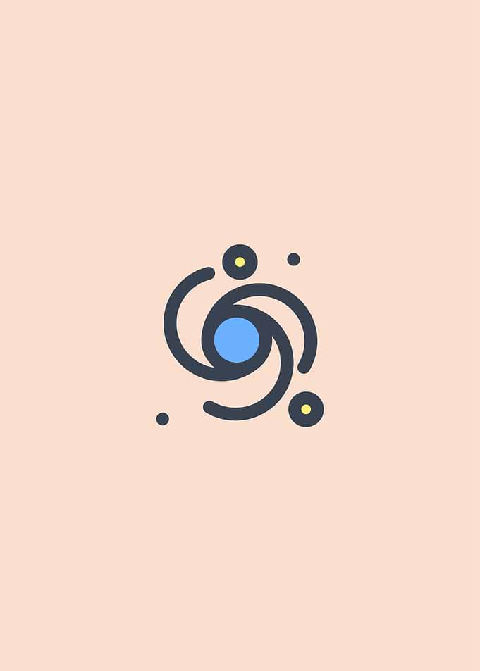 Minimalist Planet Poster