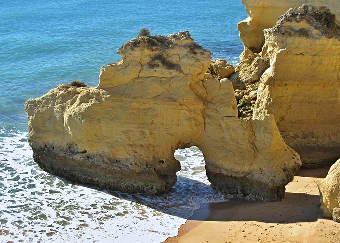 Colorful Algarve coast 03