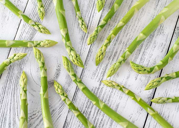 Fresh asparagus
