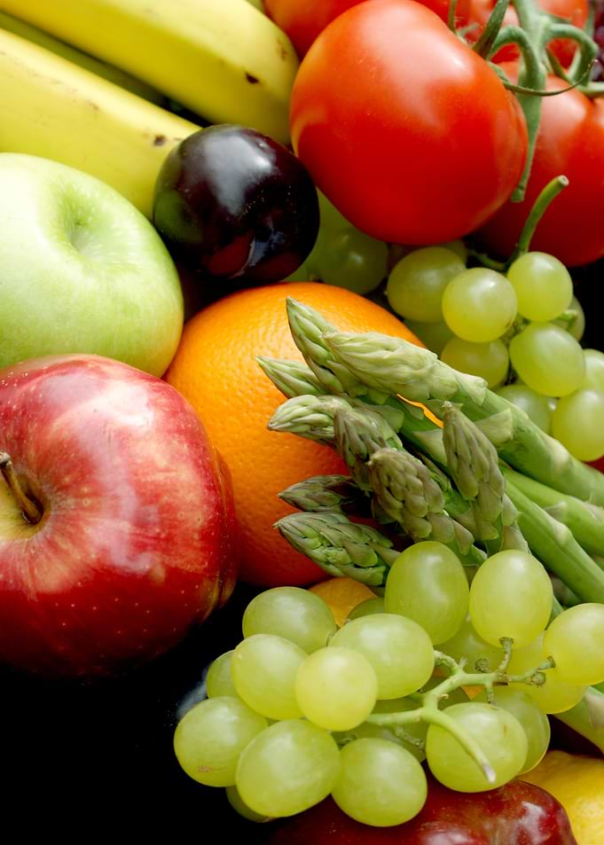 Asparagus Fruit Mixture