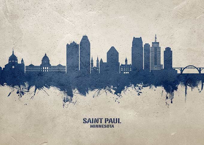 Saint Paul Skyline