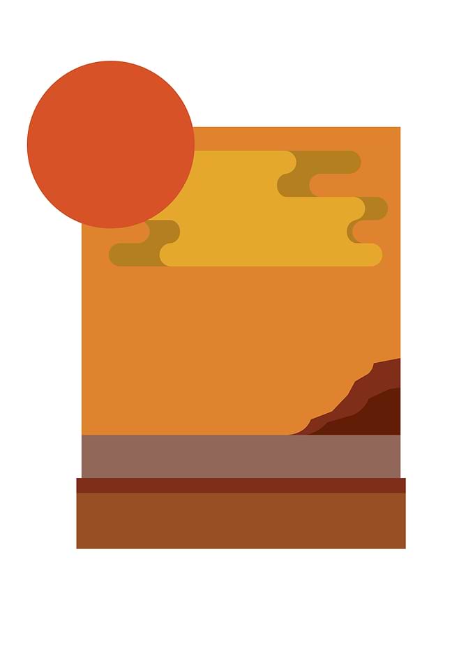 Orange scene