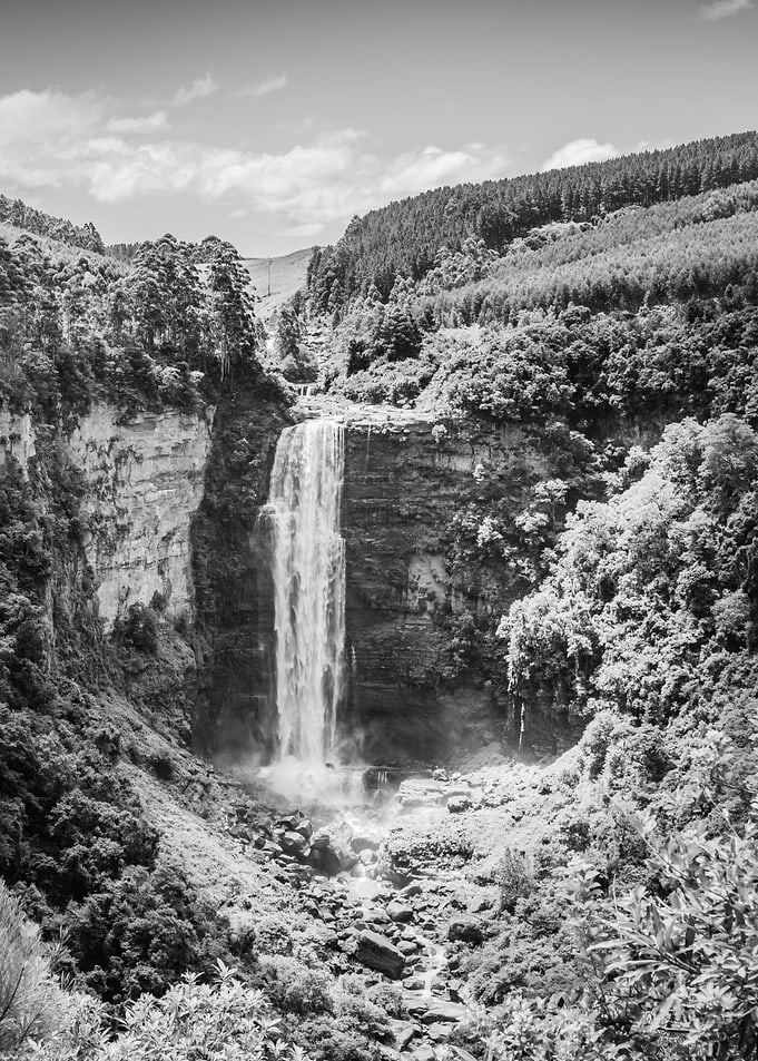 Large waterfall