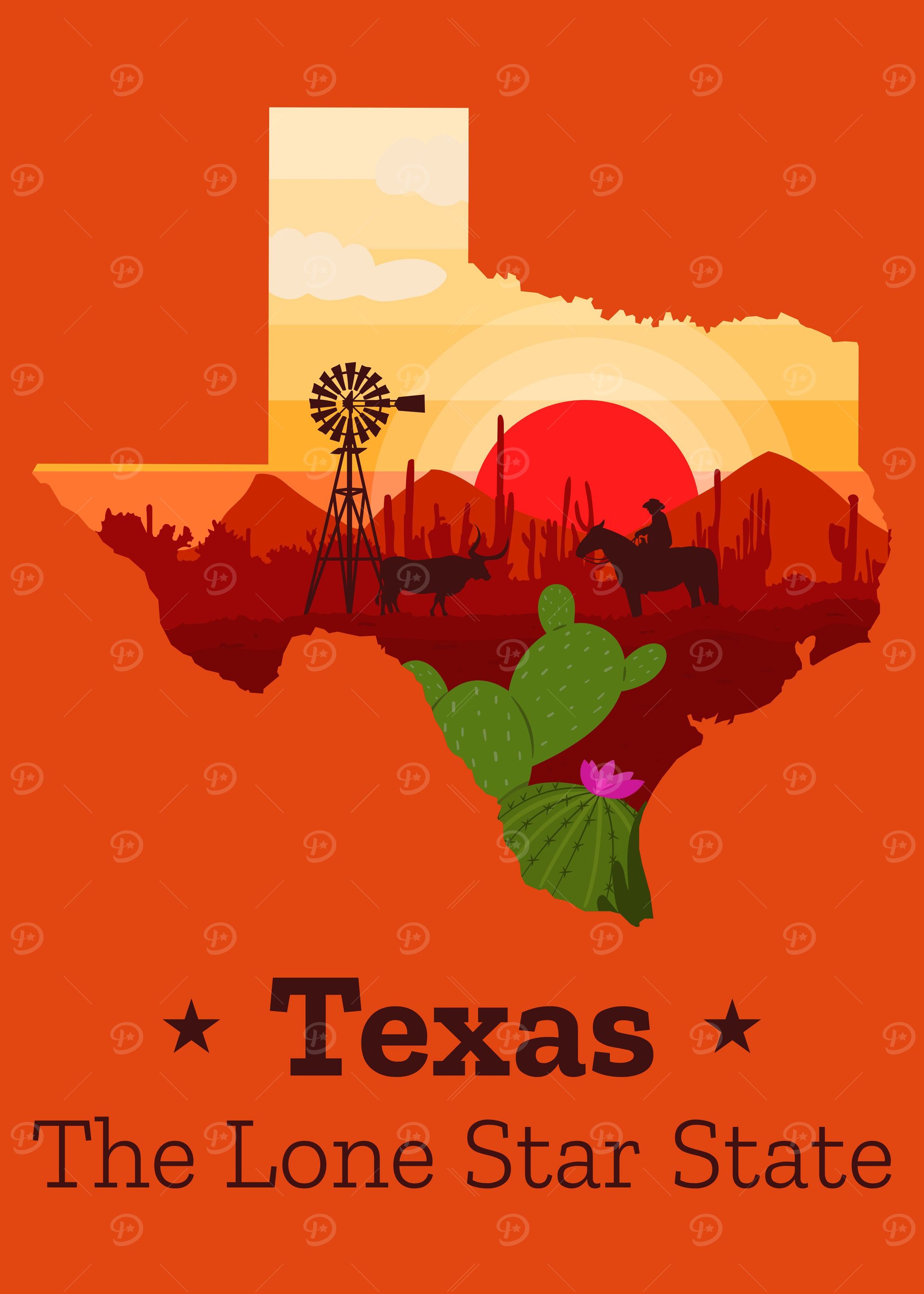 Texas the Lone Star State