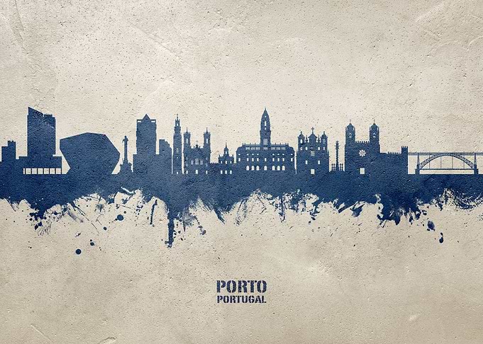 Porto Skyline Portugal
