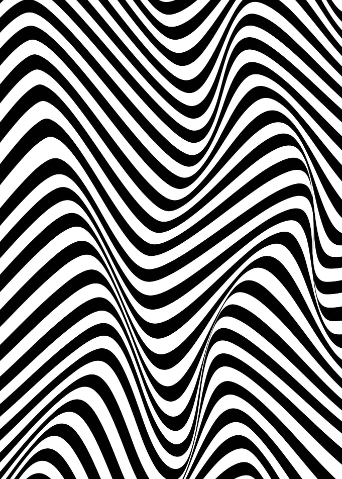 zebra wave line