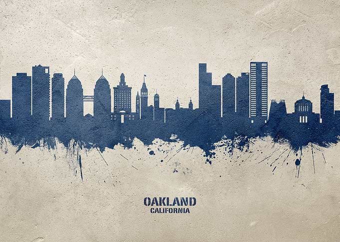 Oakland Skyline California