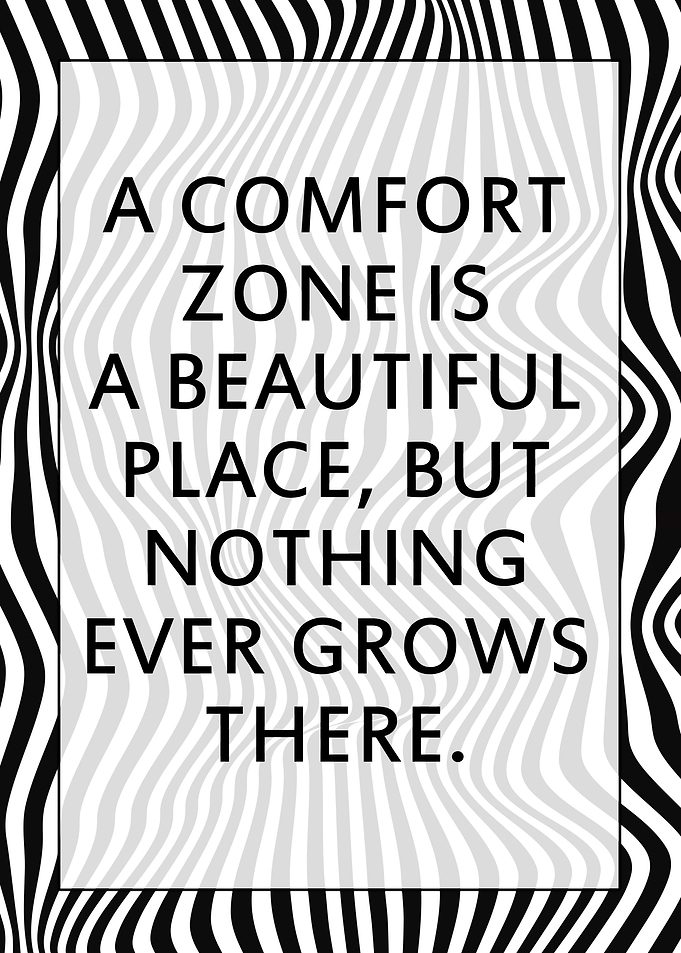 comfort zone quote