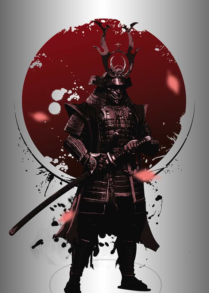 Amazing samurai sword