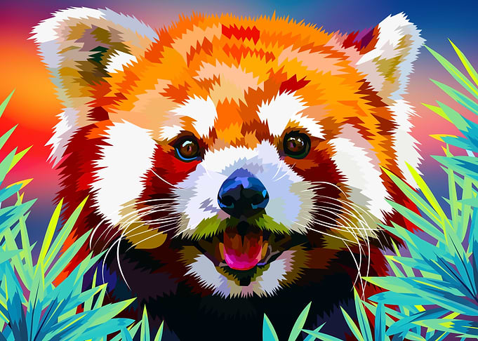 Red Panda Bamboo