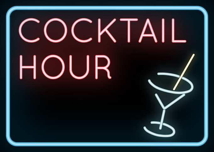 Cocktail Hour Neon Sign