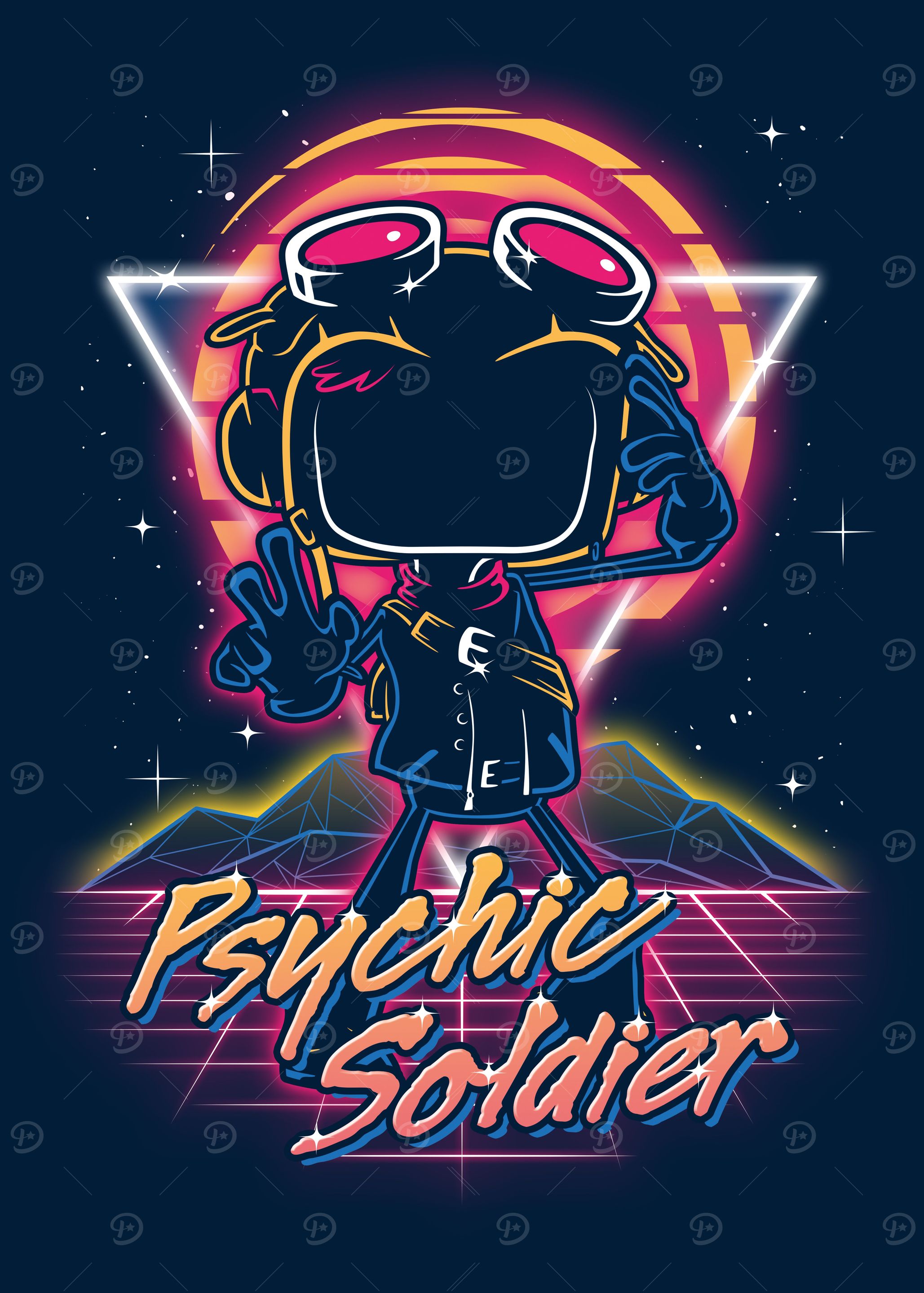 Retro Psychic Soldier