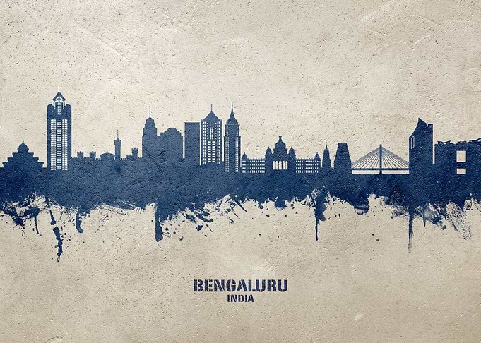 Bengaluru Skyline India