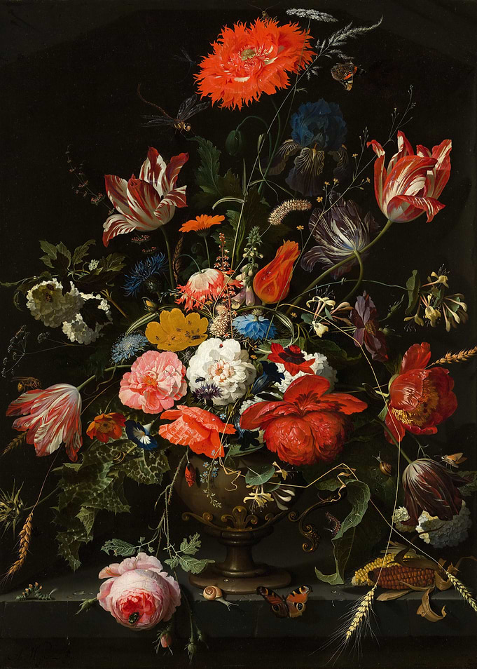 Flowers in a Metal Vase.jp