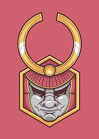 Geometric Samurai Crest