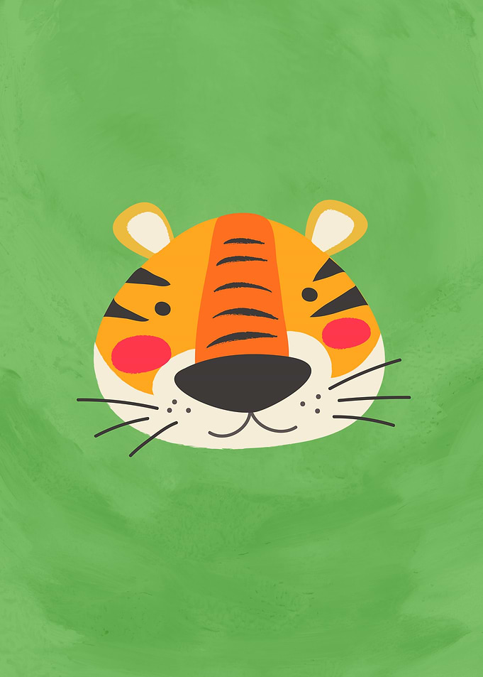 Funny Tiger Boys and Girls
