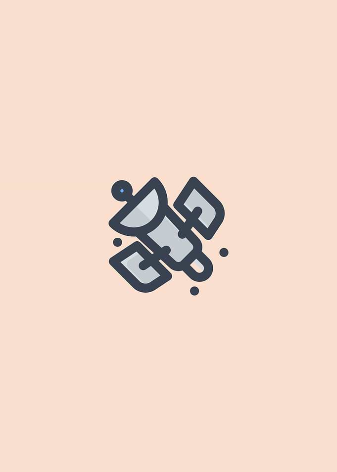 Minimalist Satellite
