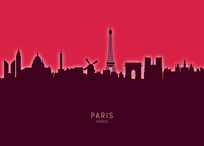 Paris Skyline France