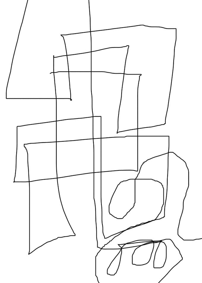 abstract line original