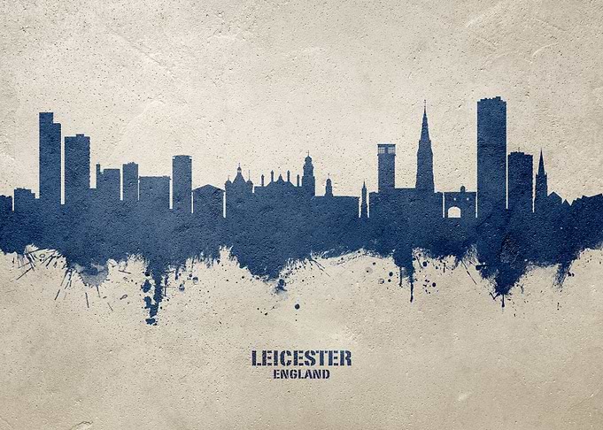 Leicester Skyline England