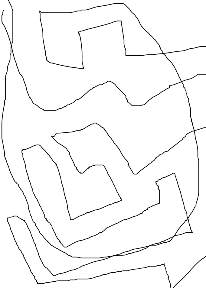 original abstract line
