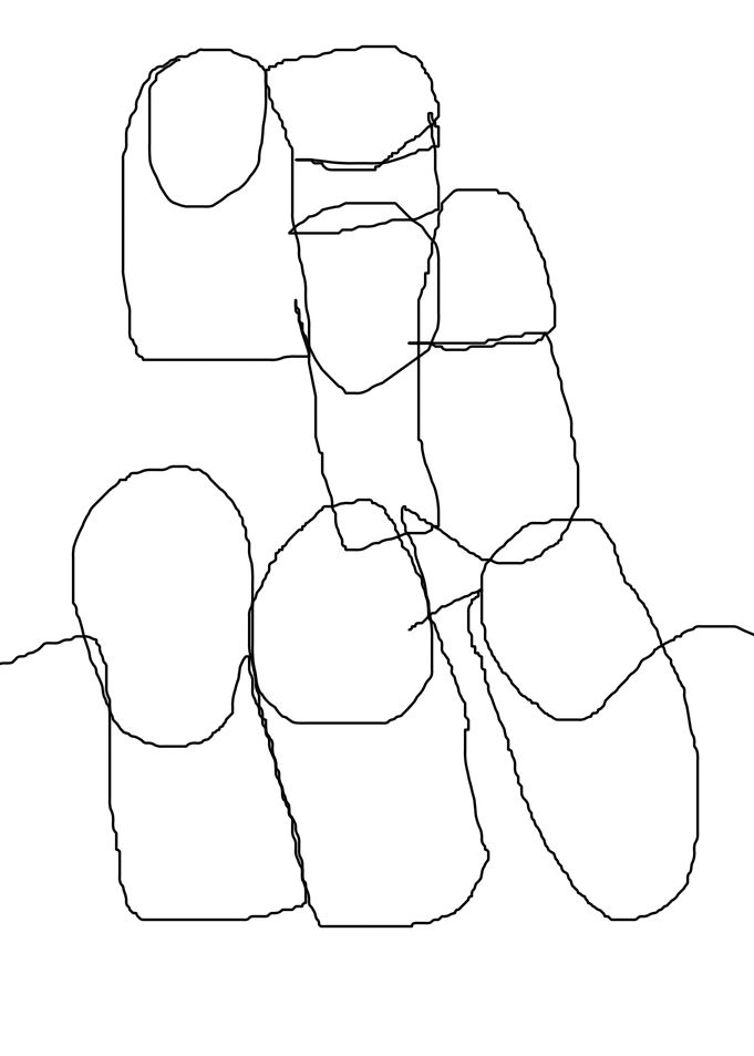 original abstract line