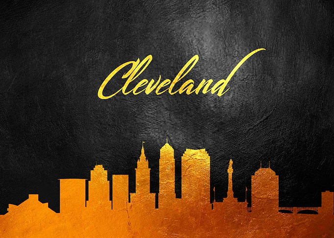 Cleveland Ohio Skyline