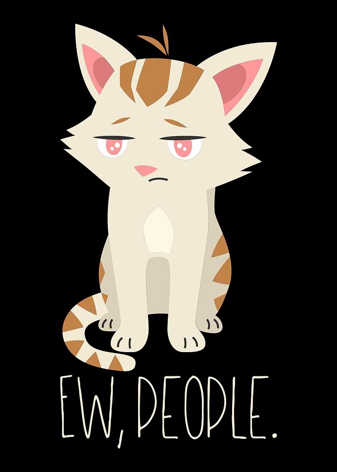 Ew People For Funny Cat Q