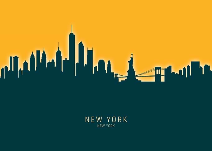 New York Skyline New York