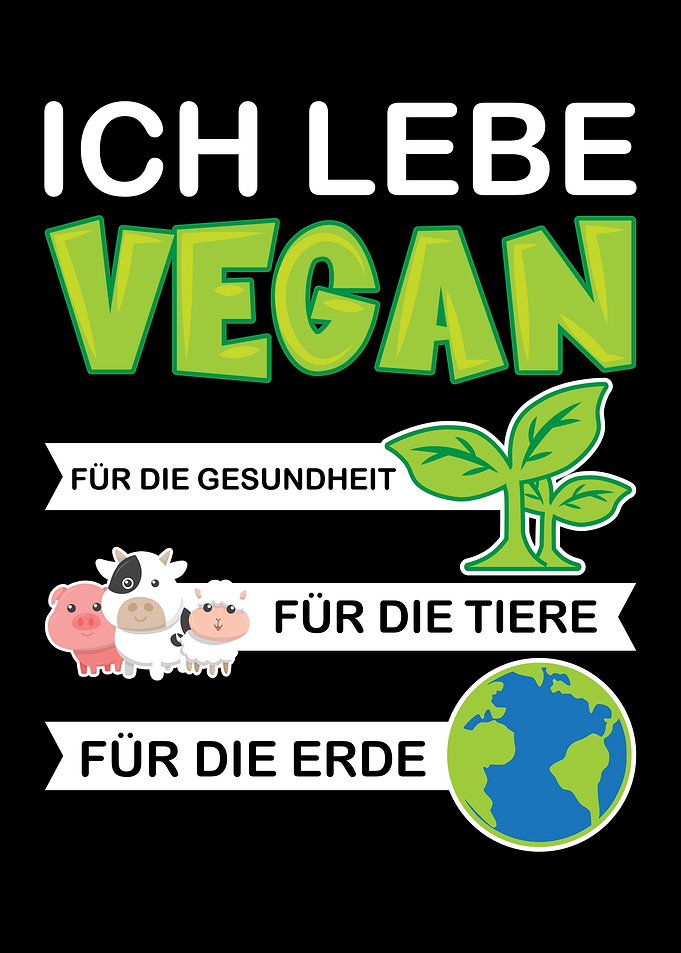 I live Vegan Earth Animals