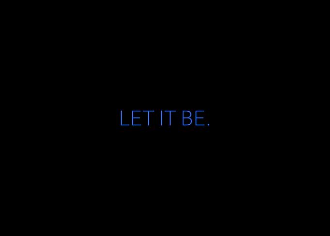 Let It Be