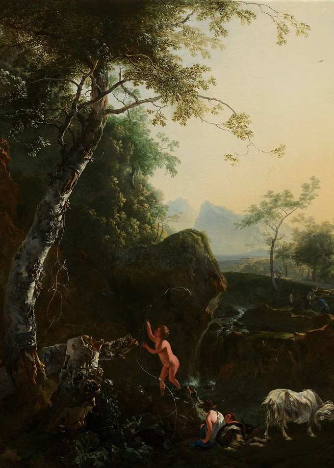Mountainous Landscape with