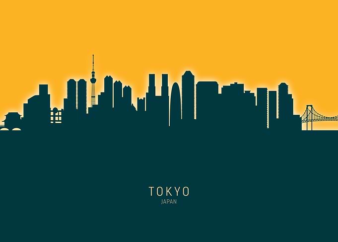 Tokyo Skyline Japan