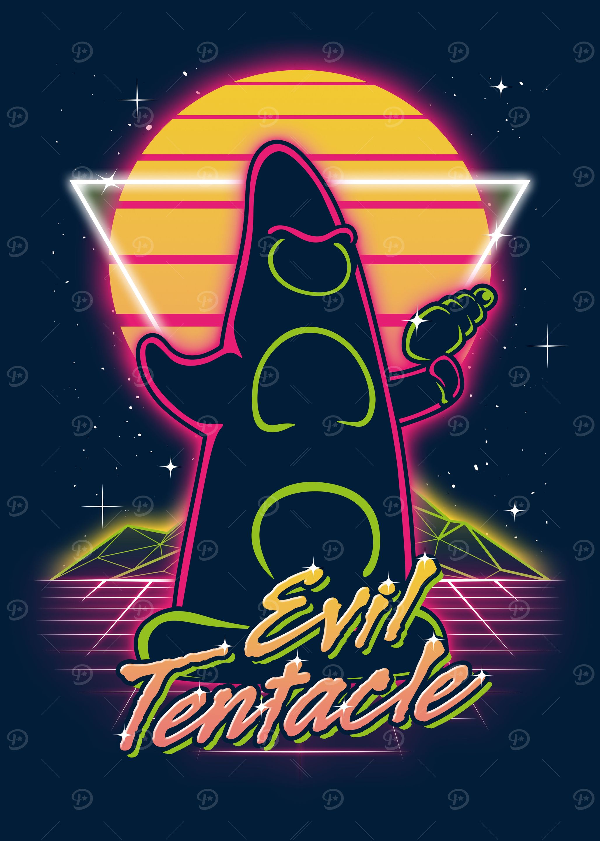 Retro Evil Tentacle