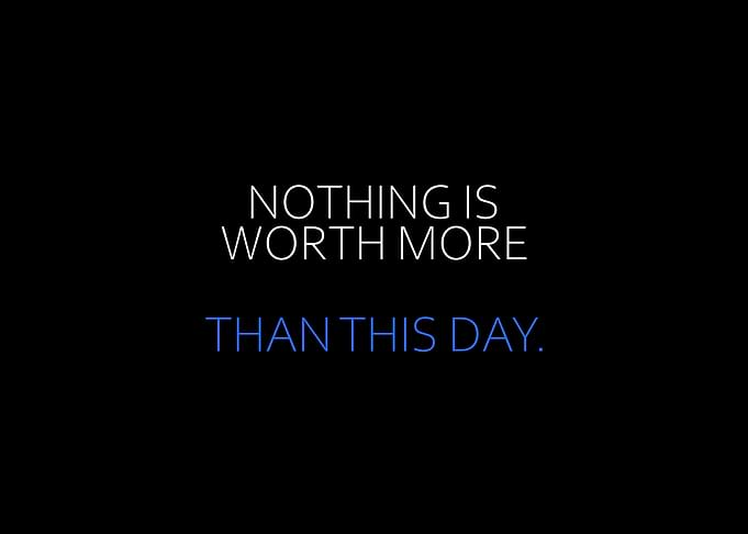 Nothing Is Worth More