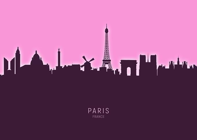 Paris Skyline France