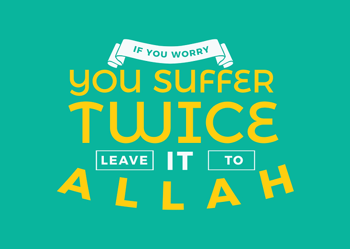 if you worry